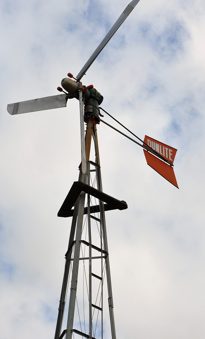 A Dunlite windmill at Toowoomba TAFE in Queensland, Australia.
