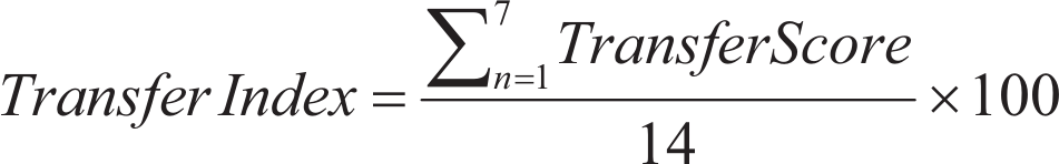 A mathematical equation.