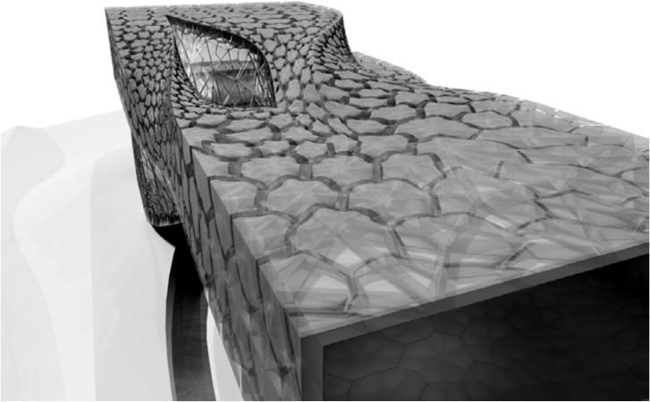 an image of the exterior view of water filled skin.