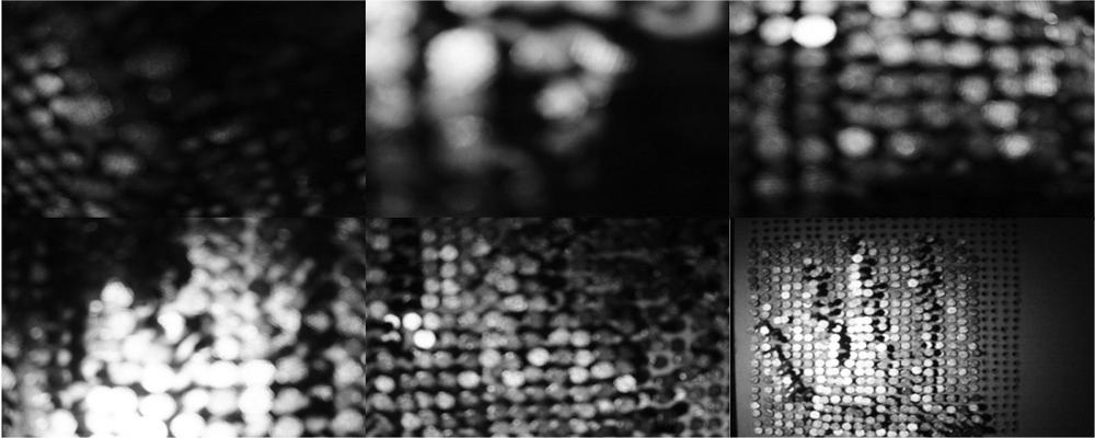 Black and white abstract images.