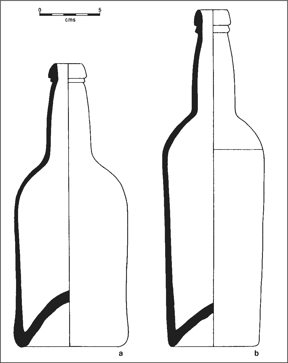 An illustration of two bottles.