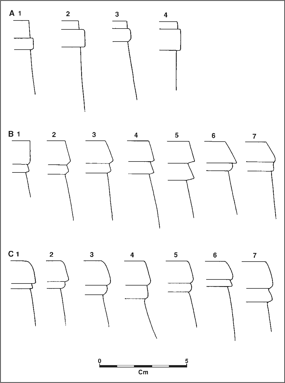 A series of illustrations shows different bottle rims.